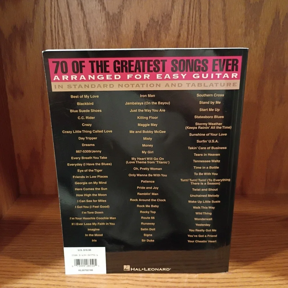 All-Time Best Guitar Collection 70 Songs, Easy Guitar With Notes & Tab PB